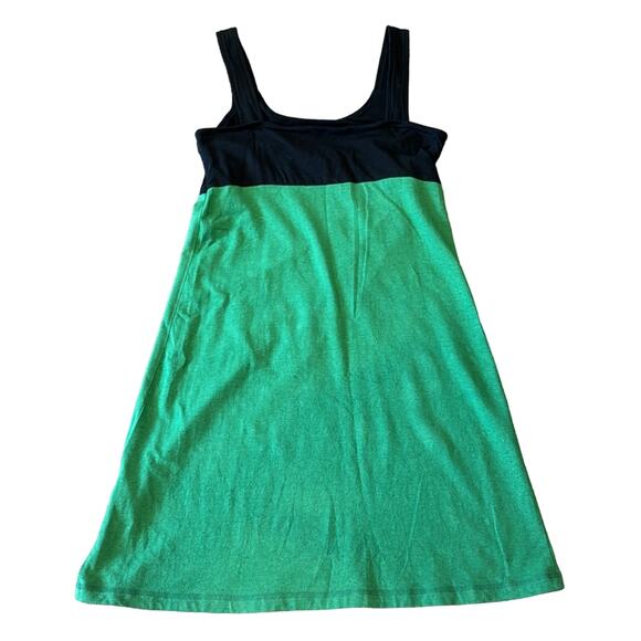 KAVU Women's Color Block Sleeveless Mini Dress Black Green Size S - Picture 2 of 7